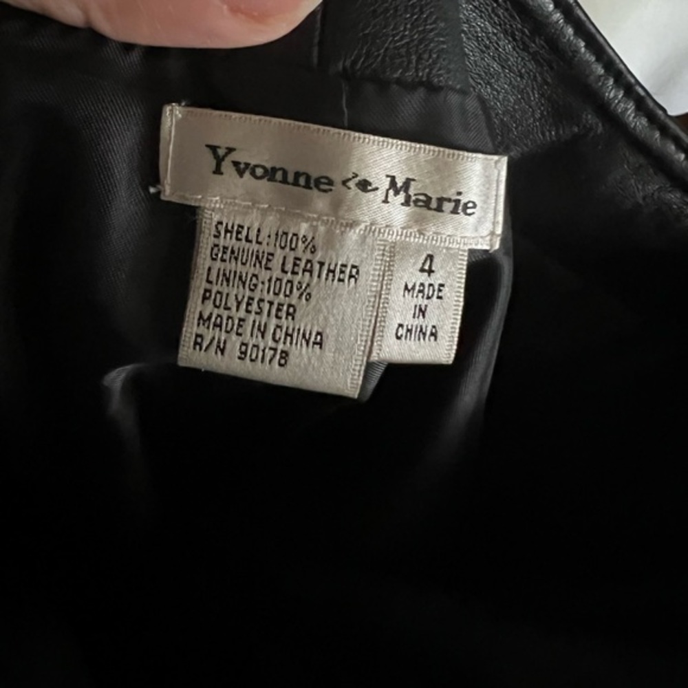 Vintage Leather Pants - Picture 8 of 12